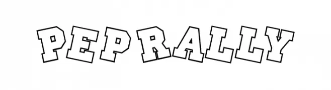 Pep Rally Font