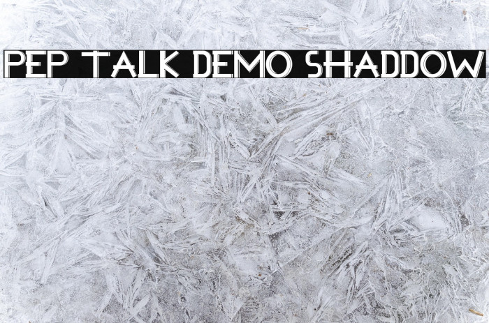 Pep Talk Demo Shaddow Example 1