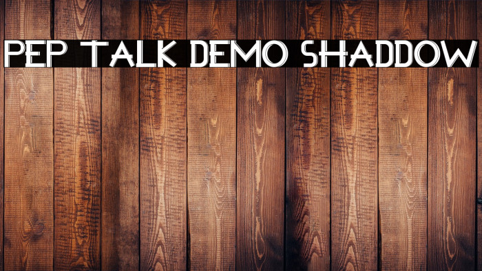 Pep Talk Demo Shaddow Example 3