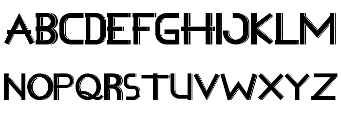 Pep Talk Demo Shaddow Font LOWERCASE