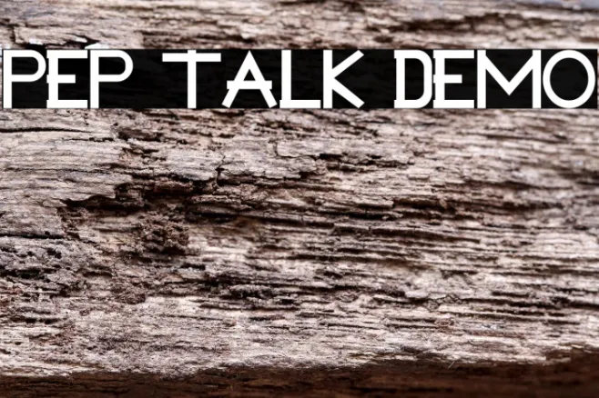 Pep Talk Demo Example 2