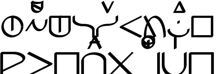 Peperklips Klassiek Mono Font LOWERCASE