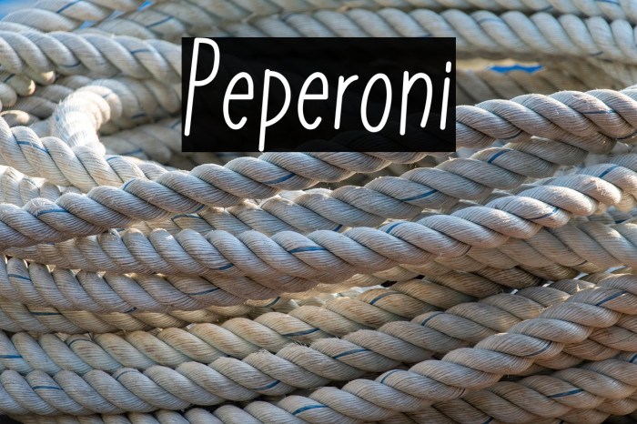 Peperoni Example 1