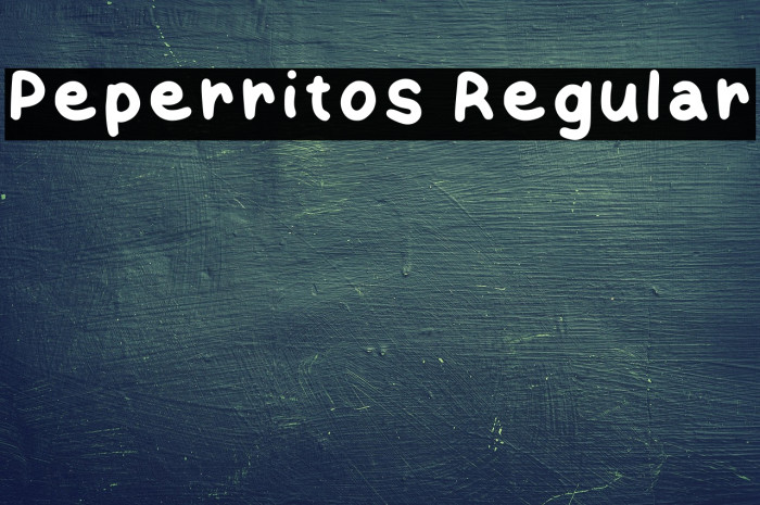 Peperritos Regular Example 3