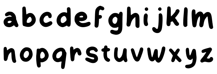 Peperritos Regular Font LOWERCASE