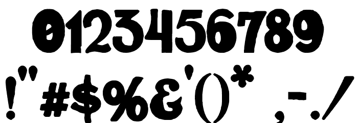 Pepita Pepona Team Font OTHER CHARS