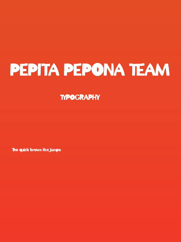 Pepita Pepona Team Poster