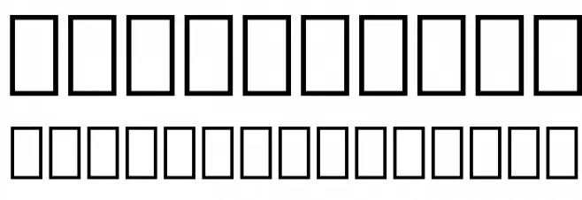 Pepitas Demo Font OTHER CHARS