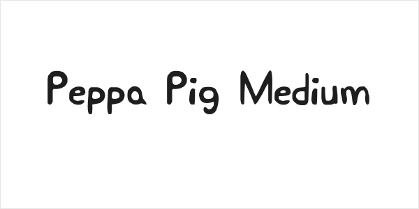 Peppa Pig Medium Logo