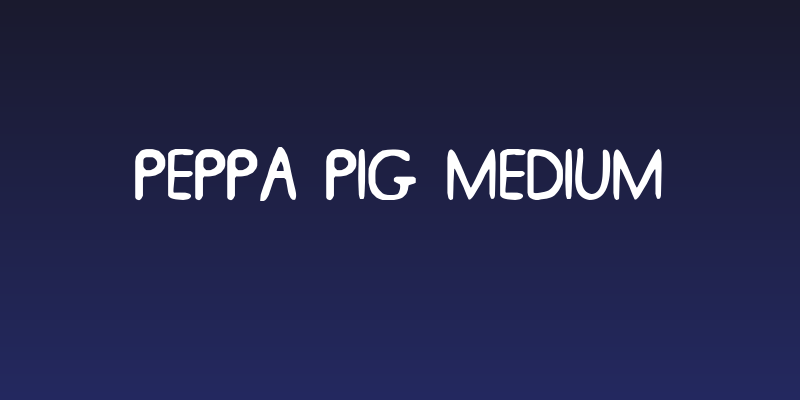 Peppa Pig Medium Social Header