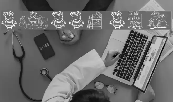 Peppa Pig Font examples