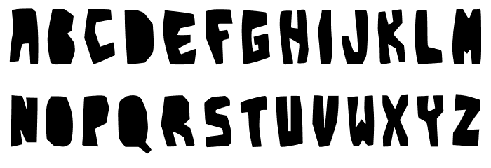 Pepper X Cupa Regular Font LOWERCASE
