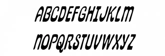 Pepperland Condensed Italic Fonte MAIÚSCULAS