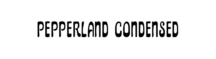 Pepperland Condensed  免费字体下载