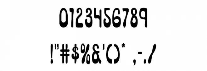 Pepperland Condensed Font OTHER CHARS