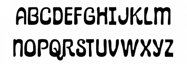 Pepperland Expanded Schriftart Groß