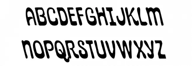 Pepperland Leftalic Шрифта ВЕРХНИЙ