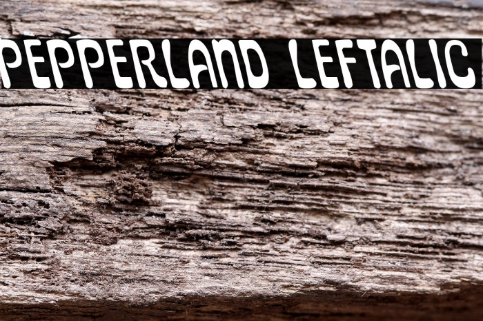 Pepperland Leftalic Example 2