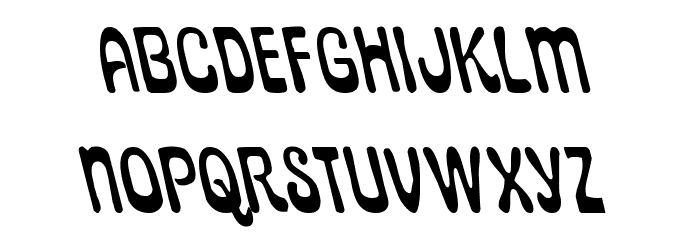 Pepperland Leftalic Font LOWERCASE