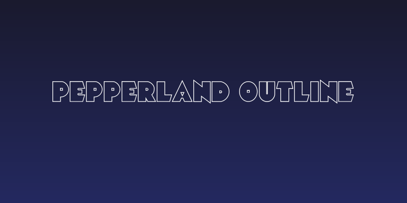 Pepperland Outline Social Header