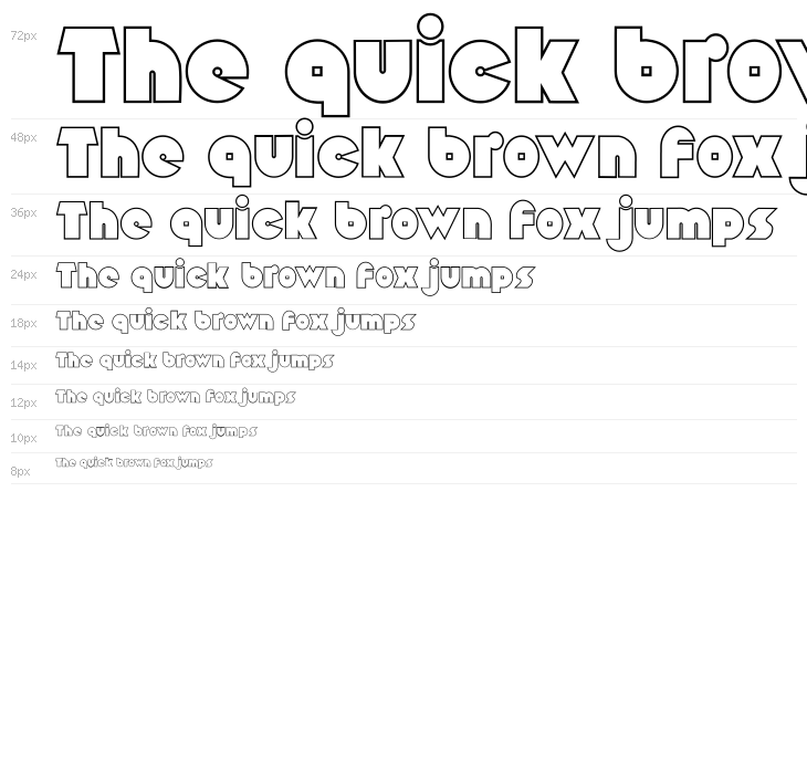 Pepperland Outline Waterfall