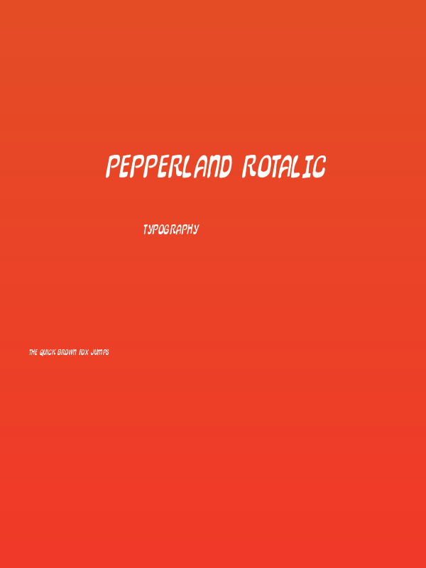 Pepperland Rotalic Poster