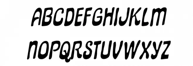 Pepperland Rotalic خط أحرف صغيرة