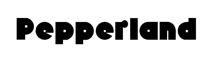 Pepperland Schriftart