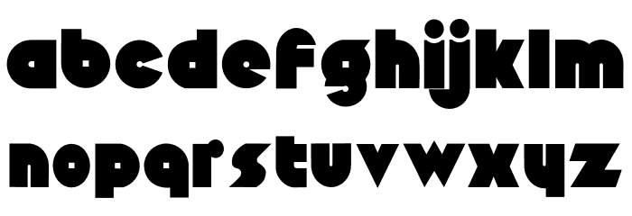 Pepperland Font LOWERCASE