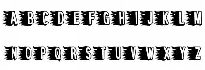 Pepperoni Pizza Font OTHER CHARS