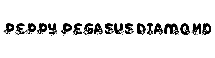 Peppy Pegasus Diamond  Descarca Fonturi Gratis