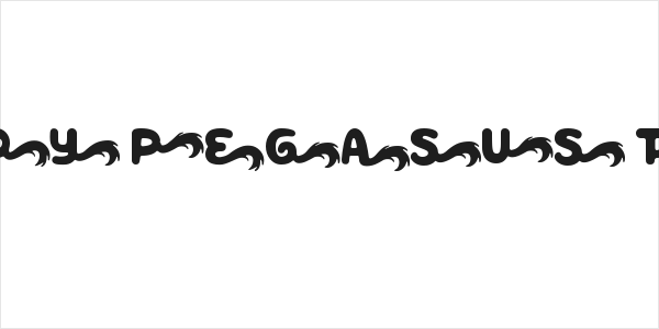 Peppy Pegasus Tail Logo