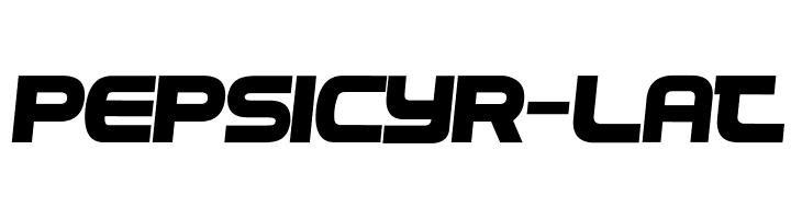 Pepsi Cyr-Lat  Free Fonts Download