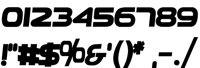 Pepsi Cyr-Lat Font OTHER CHARS