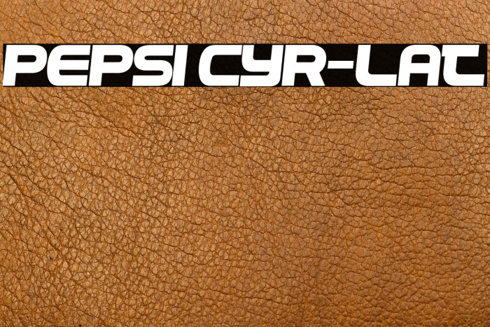 Pepsi Cyr-Lat Example 3