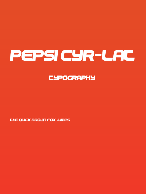 Pepsi Cyr-Lat Poster