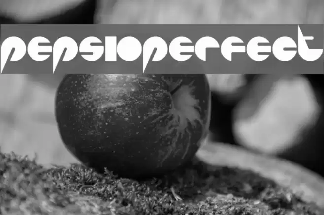 Pepsi-Perfect Font examples