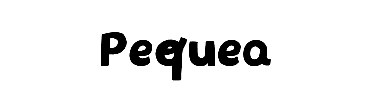 Pequea  font caratteri gratis