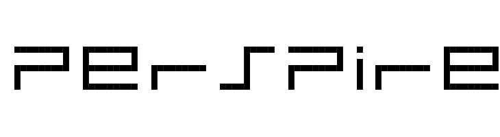 PerSPire  免费字体下载
