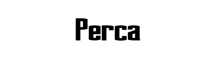 Perca Font