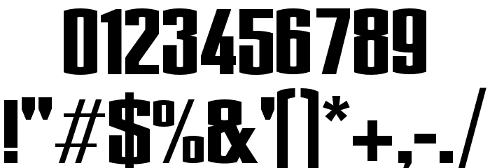 Perca Font OTHER CHARS