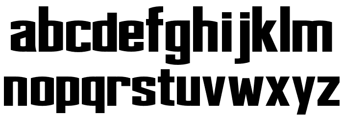 Perca Font LOWERCASE