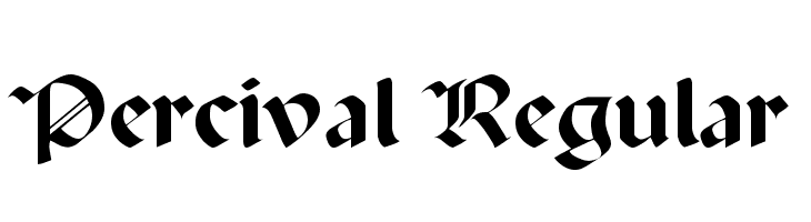 Percival Regular Font