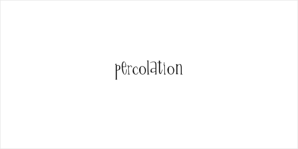 Percolation Logo