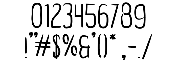 Perdana Font OTHER CHARS