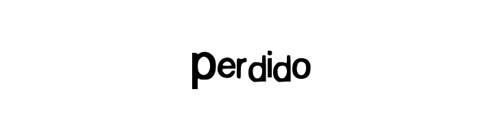 Perdido Font