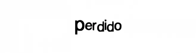 Perdido  नि: शुल्क फ़ॉन्ट्स डाउनलोड