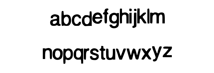 Perdido Font LOWERCASE