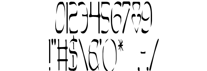 Perdition Condensed 字体 其它煤焦