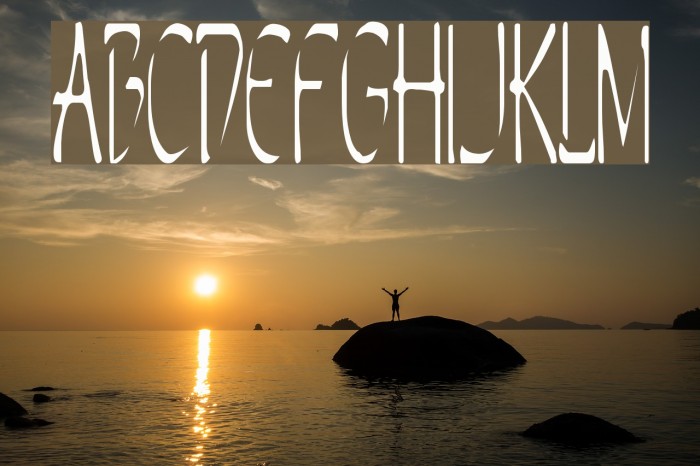 Perdition Condensed 字体 examples